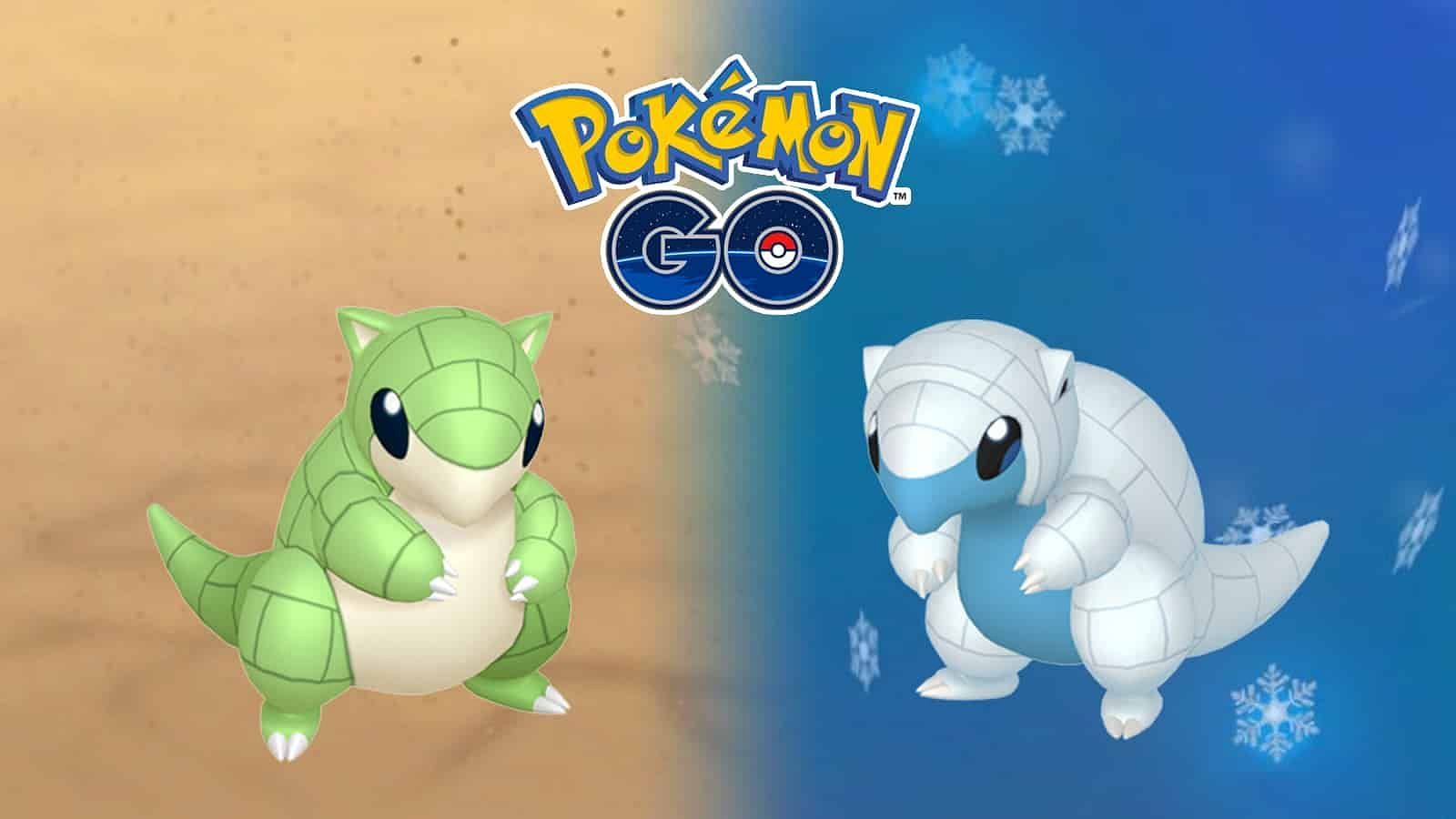 Wild Shiny Alolan Sandshrew Let's Goooo : r/PokemonGOValor