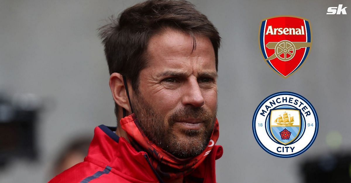 Jamie Redknapp made claim on the Premier League title race between Arsenal and Manchester City