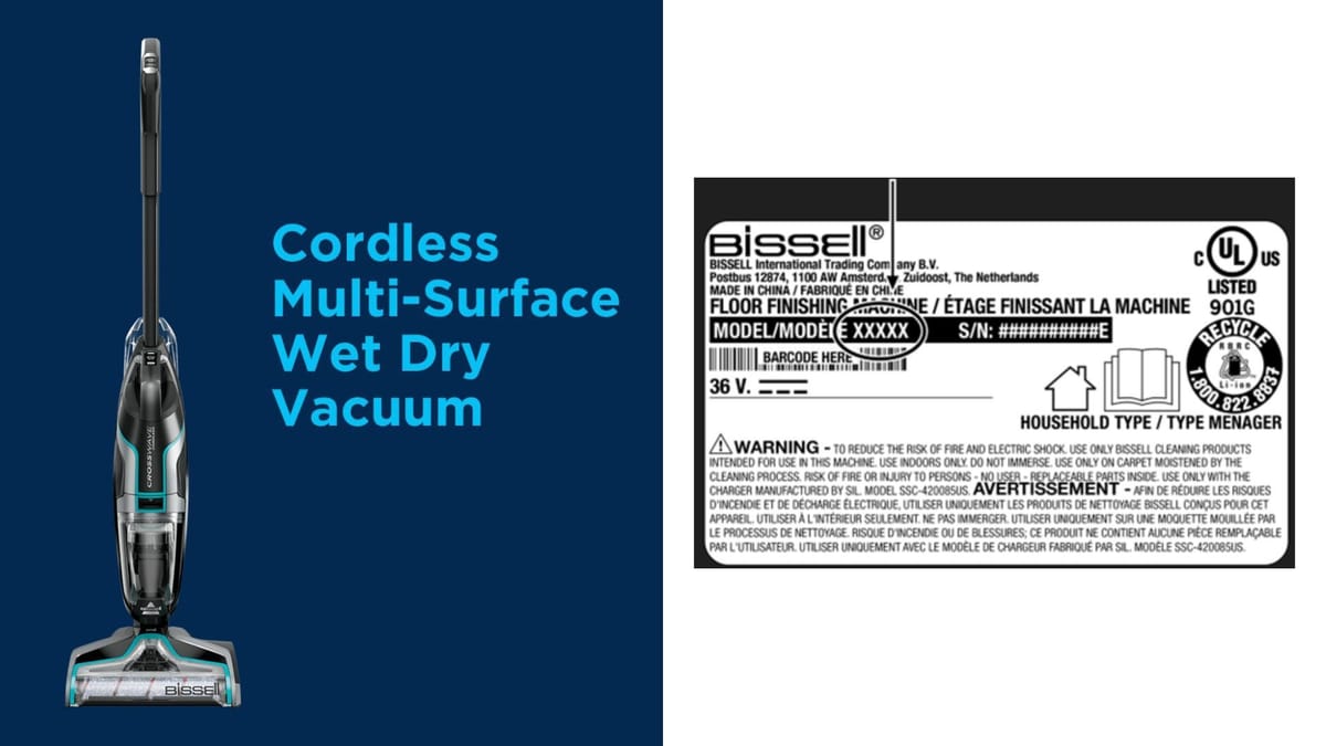 BISSELL Cordless MultiSurface Wet Dry Vacuums recall reason, models