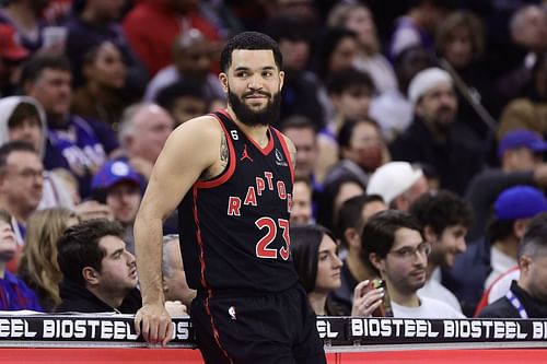 Fred VanVleet of the Toronto Raptors