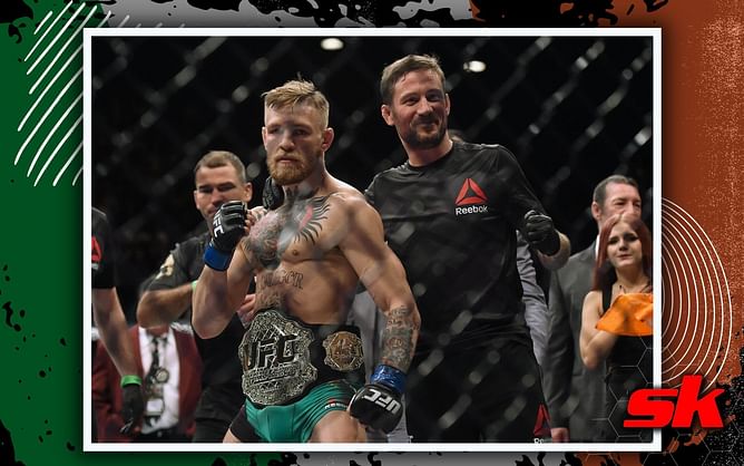 Coach Kavanagh names the one thing that will get Conor McGregor "out of the silk pajamas and into the sweaty gym" ahead of his UFC comeback