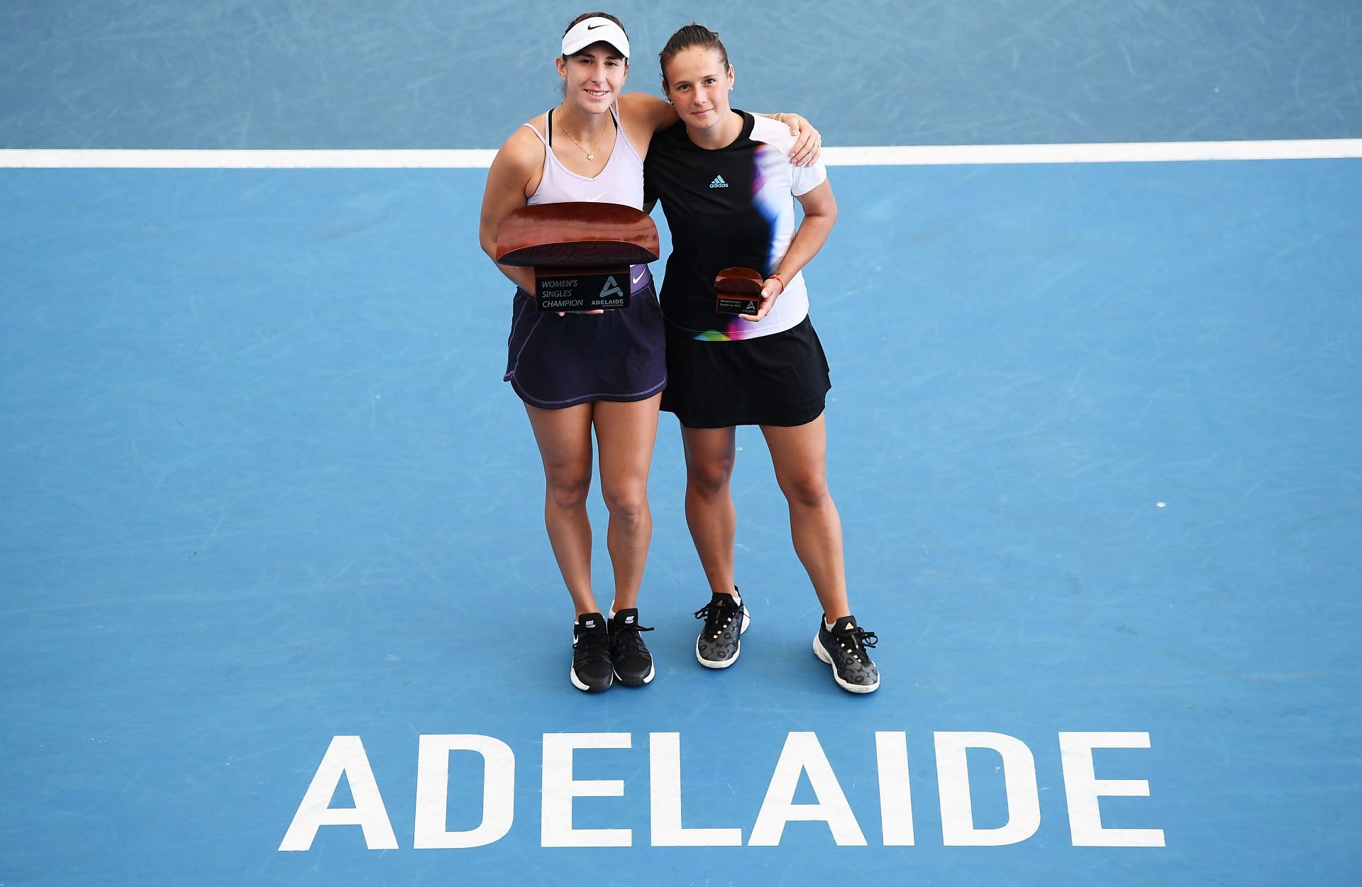 Belinda Bencic defeats Daria Kasatkina in the 2023 Adelaide International 2 final