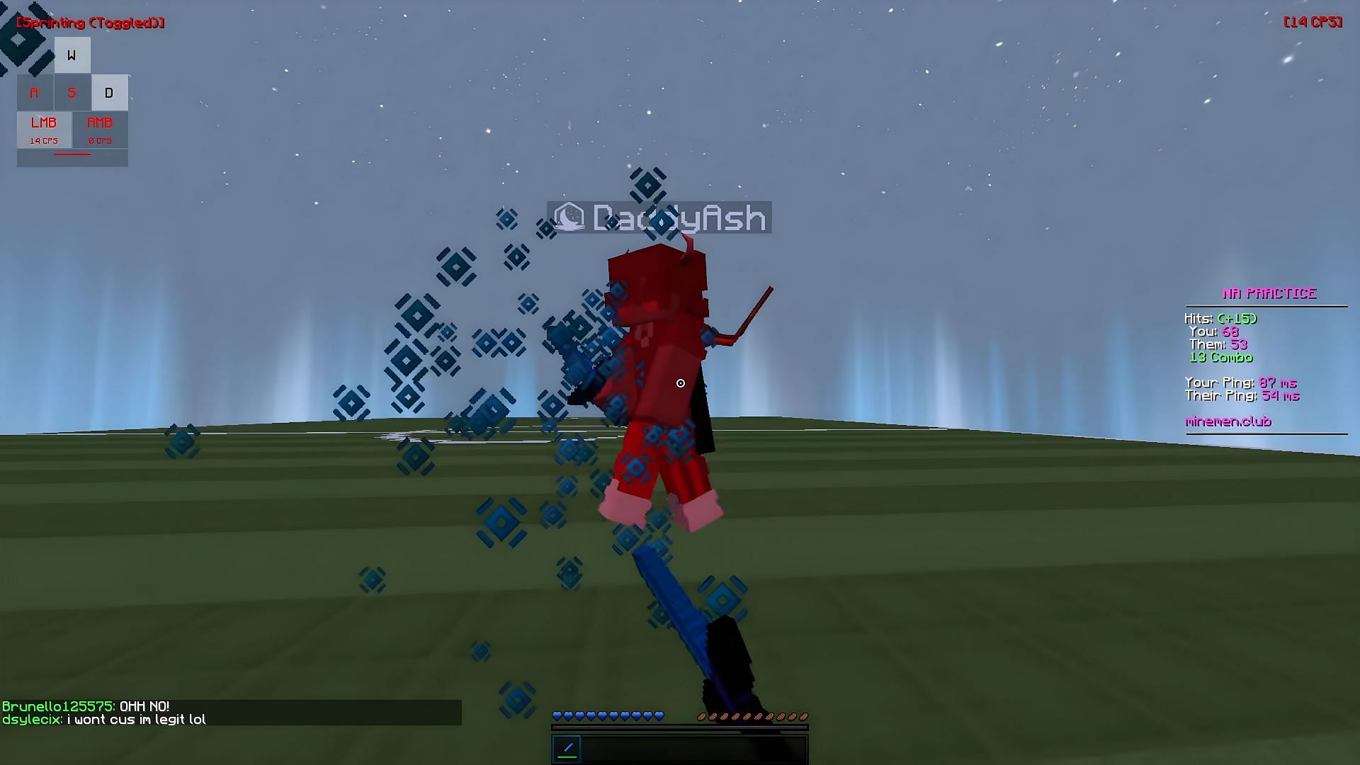 I 1v1'd a HACKER in Roblox Bedwars.. 