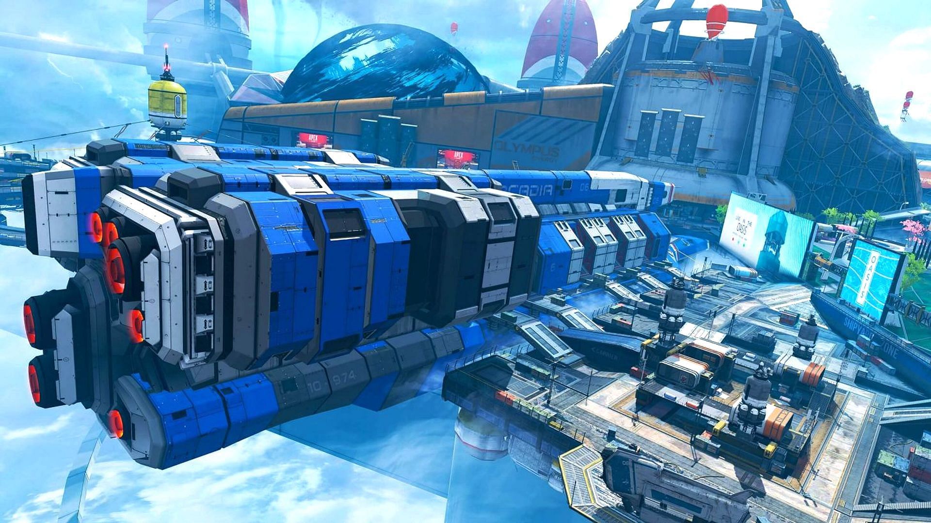 The Arcadia Supercarrier in Apex Legends (Image via EA)