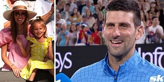 "Whenever she looks at me, I'm disarmed" - Novak Djokovic gushes about daughter Tara, reveals she has no interest in tennis