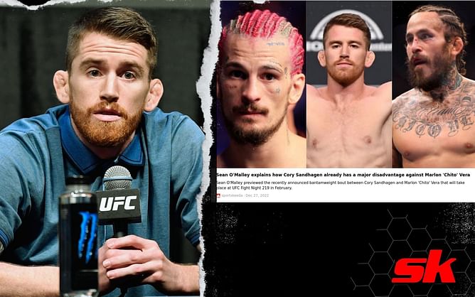 Cory Sandhagen shuts down Sean O'Malley's take on his upcoming fight with Chito Vera