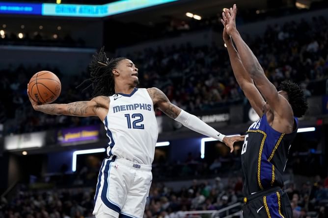 Fans go berserk as Ja Morant pulls off an emphatic dunk against Pacers
