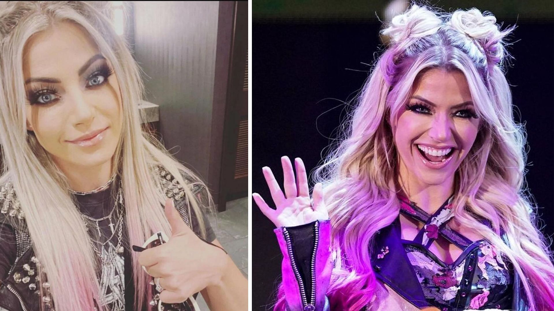 Alexa Bliss is excited to have her old friend back in WWE.