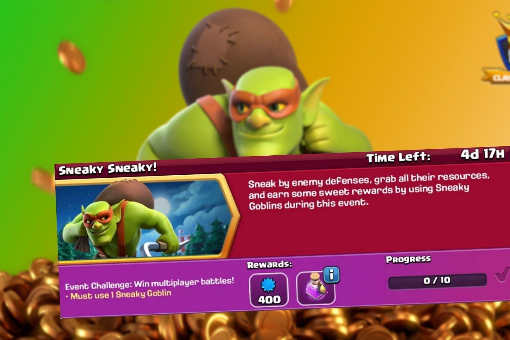 Clash of Clans: How to beat the Goblin King Challenge