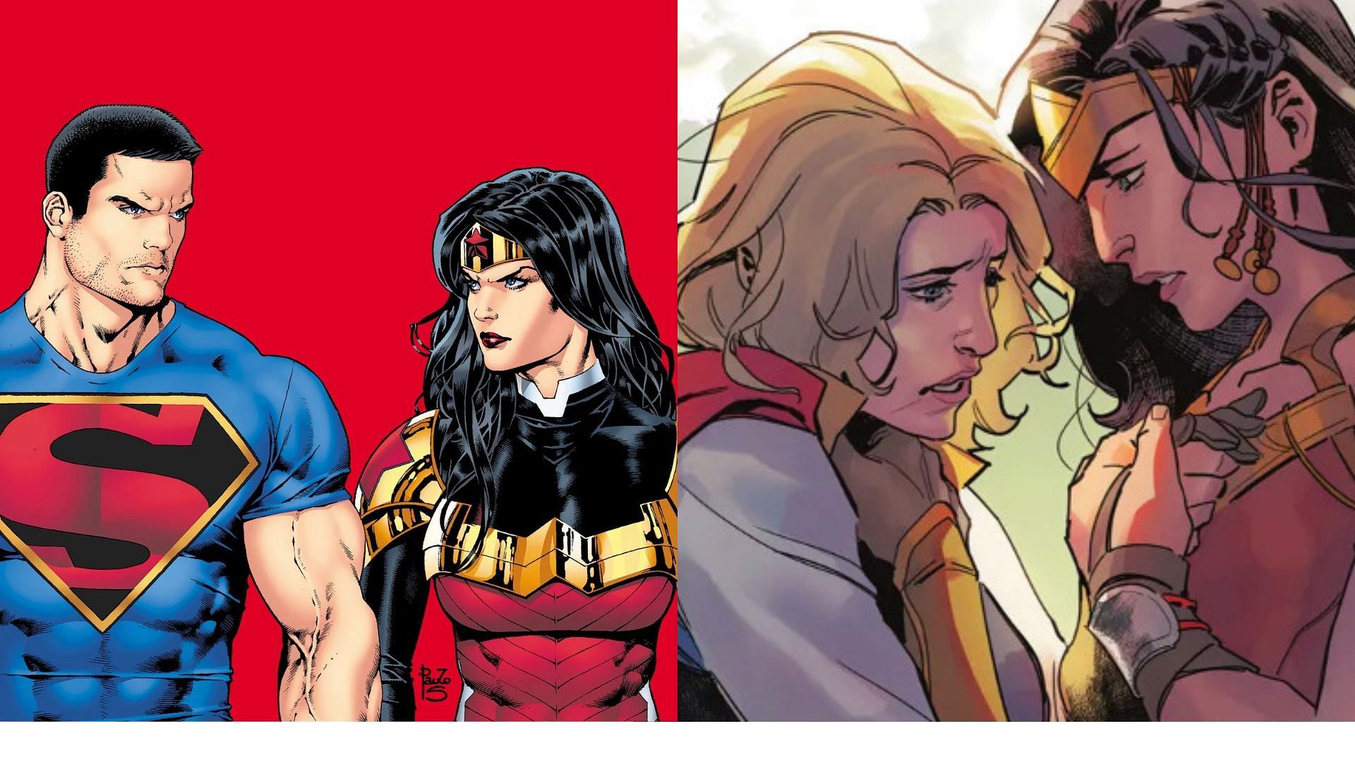 Every romantic relationship Wonder Woman has ever been in, ranked
