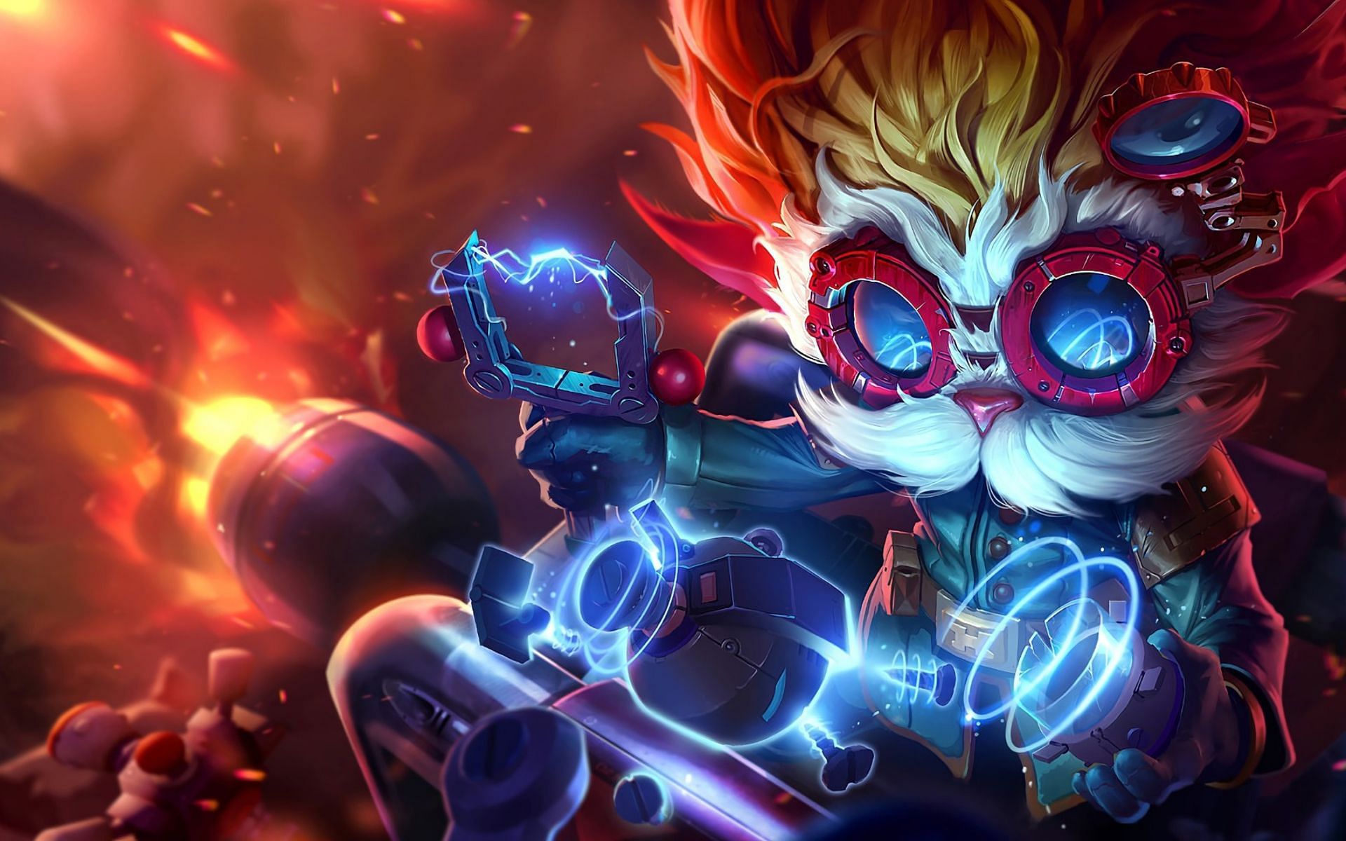 Heimerdinger is one of the most underrated picks for midlane in League of Legends season 13 (Image via Riot Games)