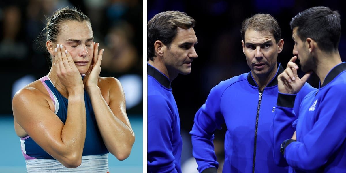 Aryna Sabalenka was compared to Rafael Nadal in a recent social media post.