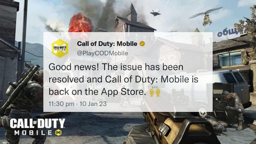 COD Mobile Disappears From Apple App Store Worldwide