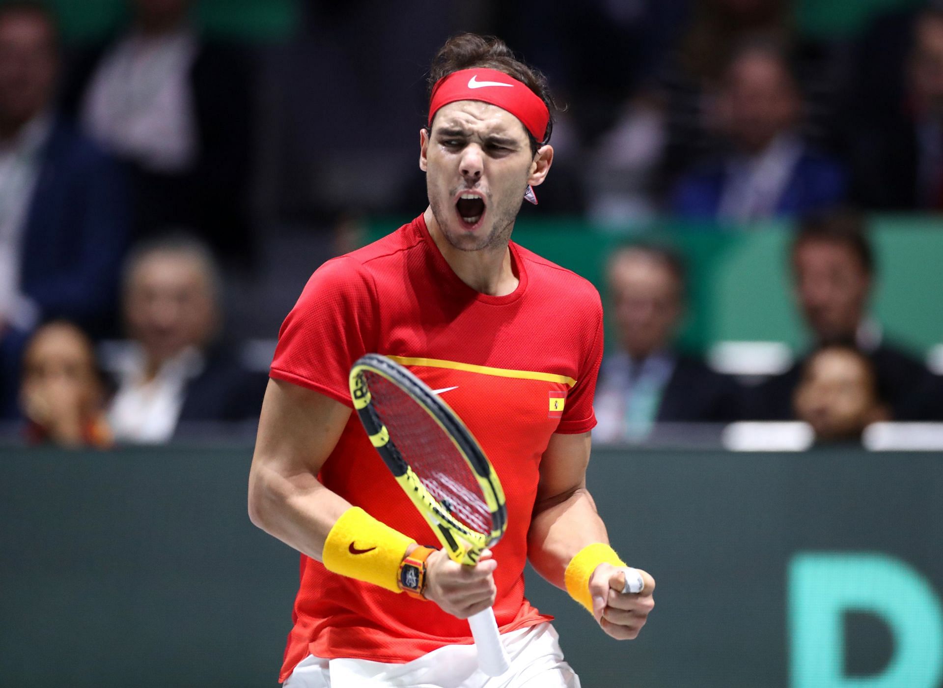 The 22-time Grand Slam champion last played at the Davis Cup in 2019.