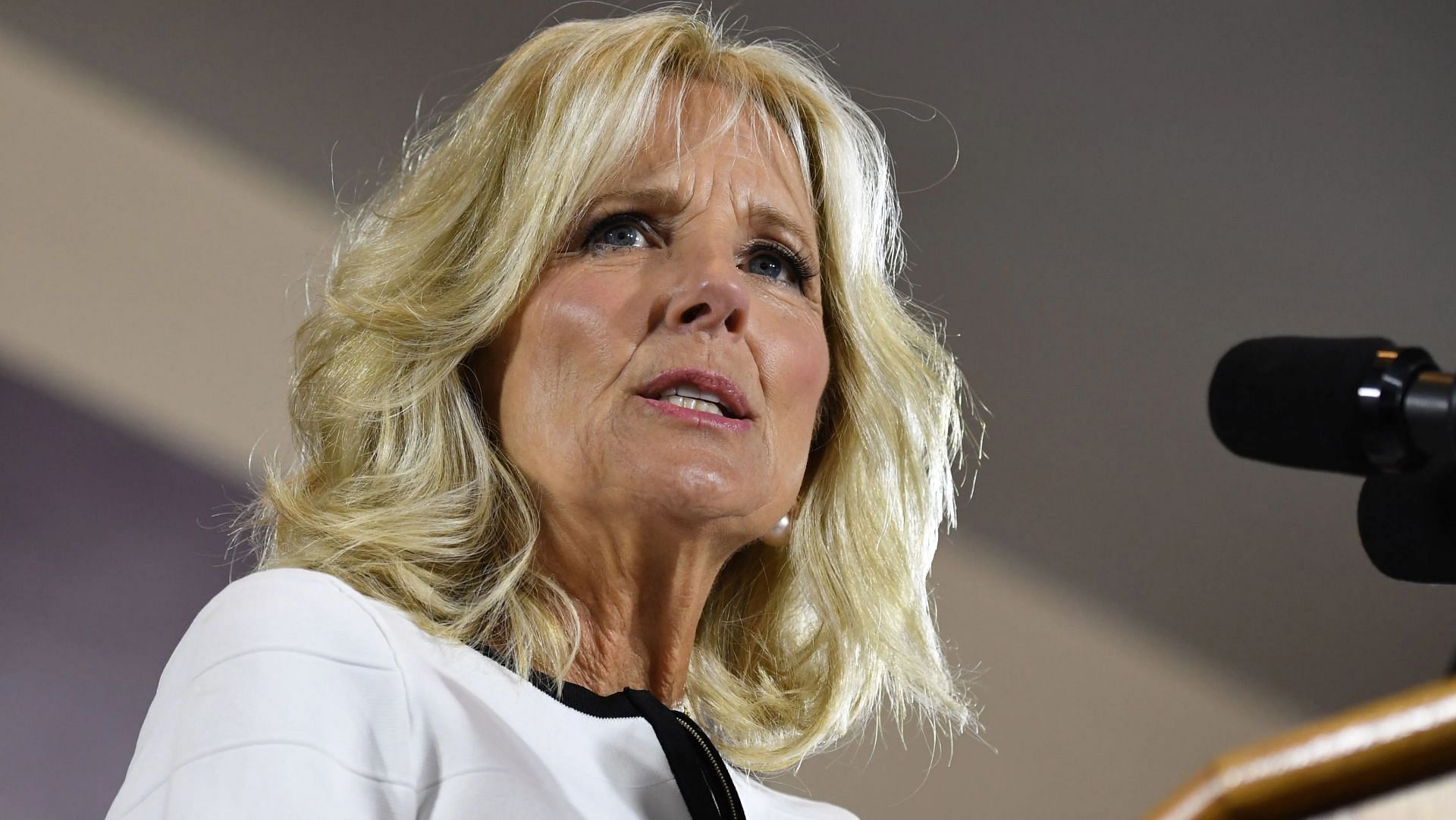 Jill Biden will undergo a medical procedure on January 11. (Image via Saul Loeb/Getty)