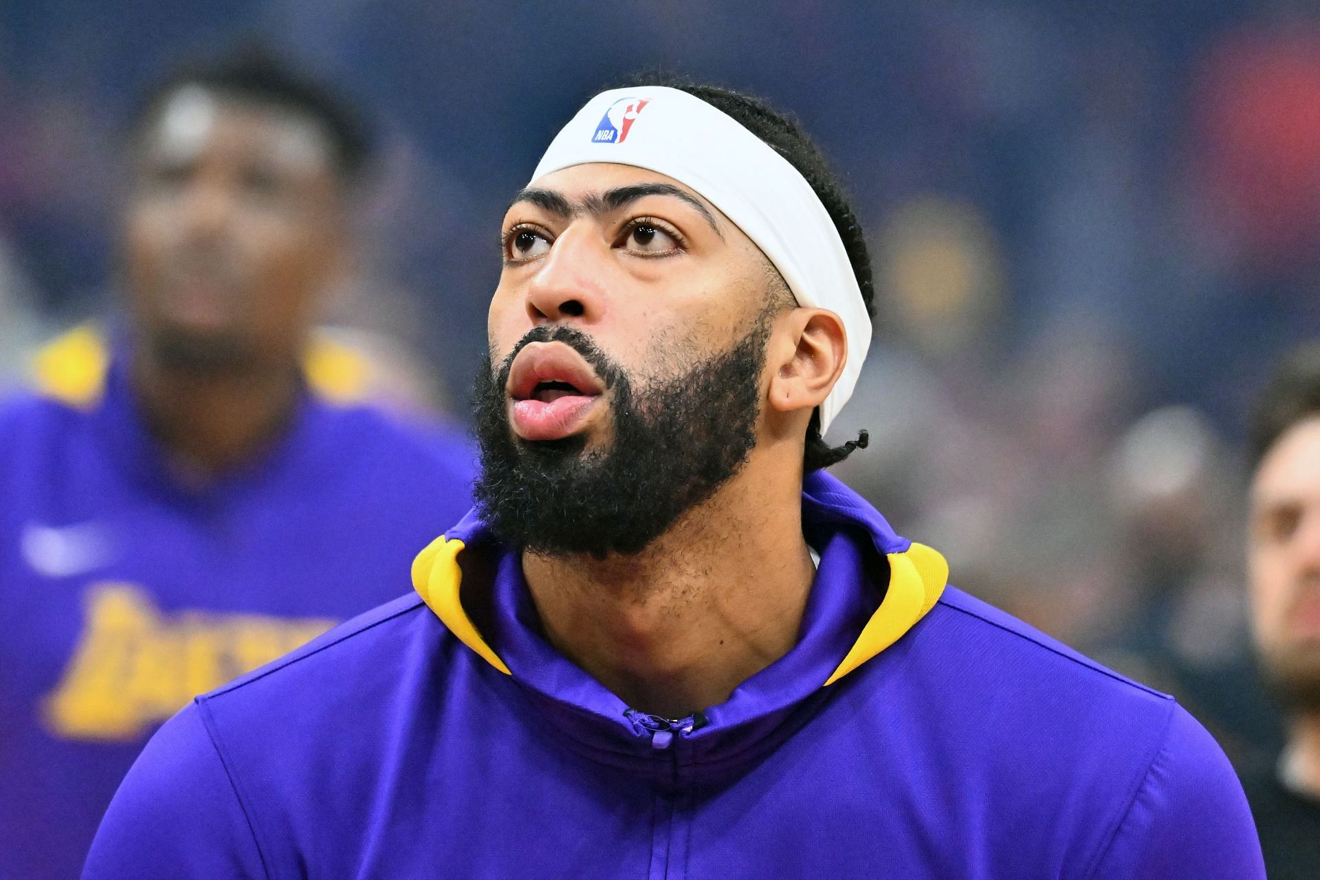 Anthony Davis very nearly injured himself yet again.