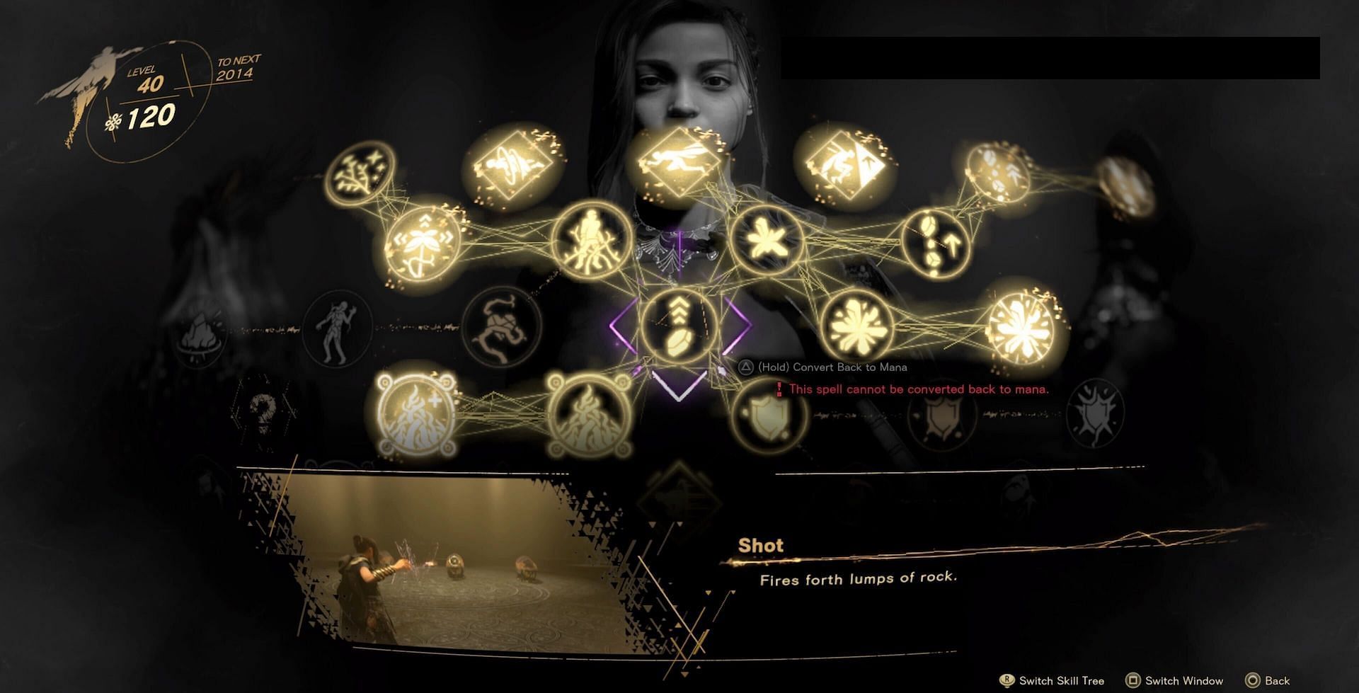 Unlock magic spells by using Mana (Image via Luminous Productions and Square Enix)