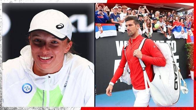 Iga Swiatek believes the greatest players are consistent throughout their careers, points to Djokovic as example to show why she'll follow same path