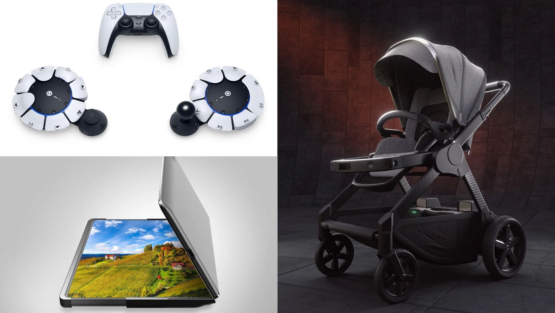 Future looks exciting at CES (Image by Samsung, PlayStation and GluxKind)