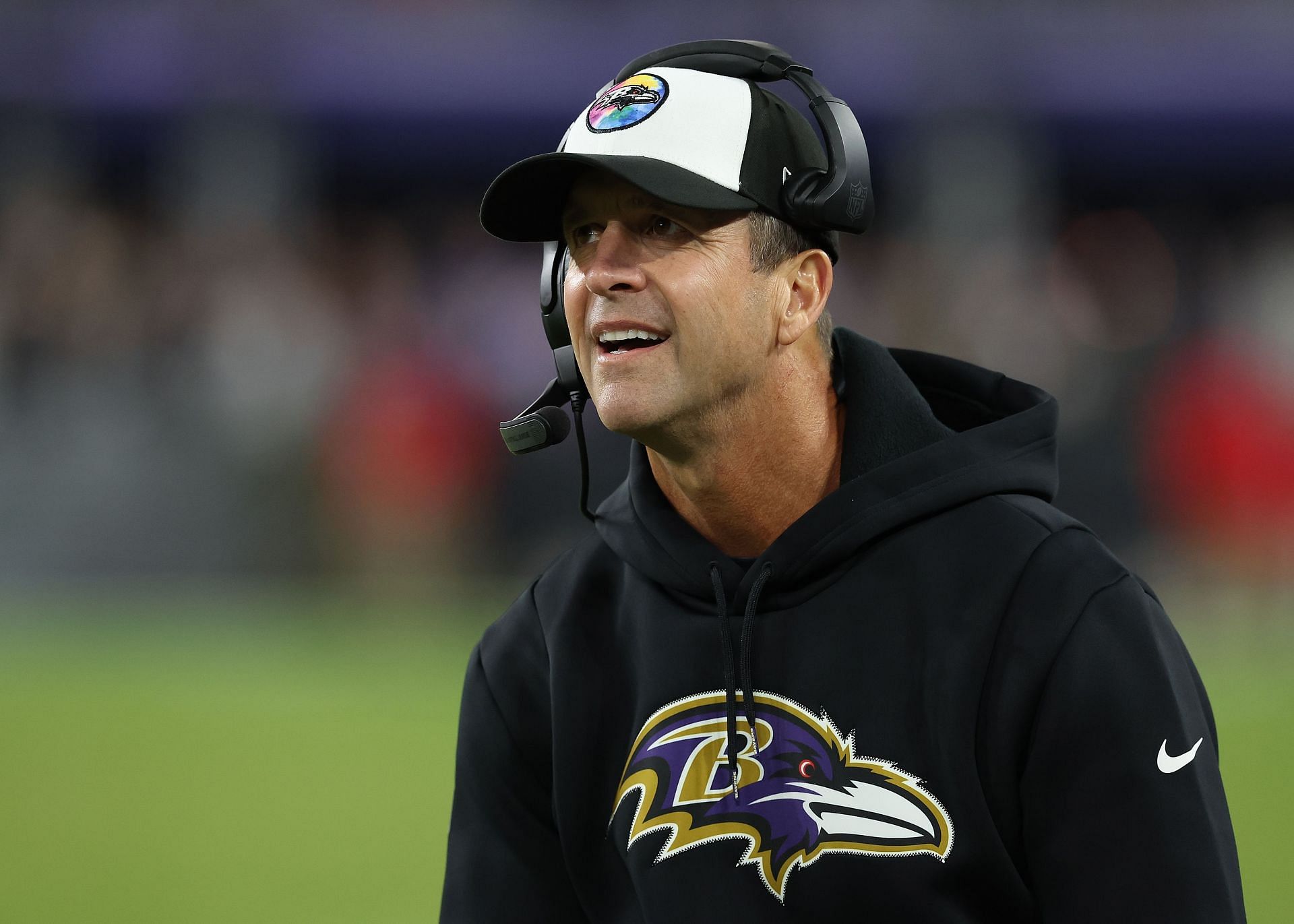 Baltimore Ravens HC John Harbaugh