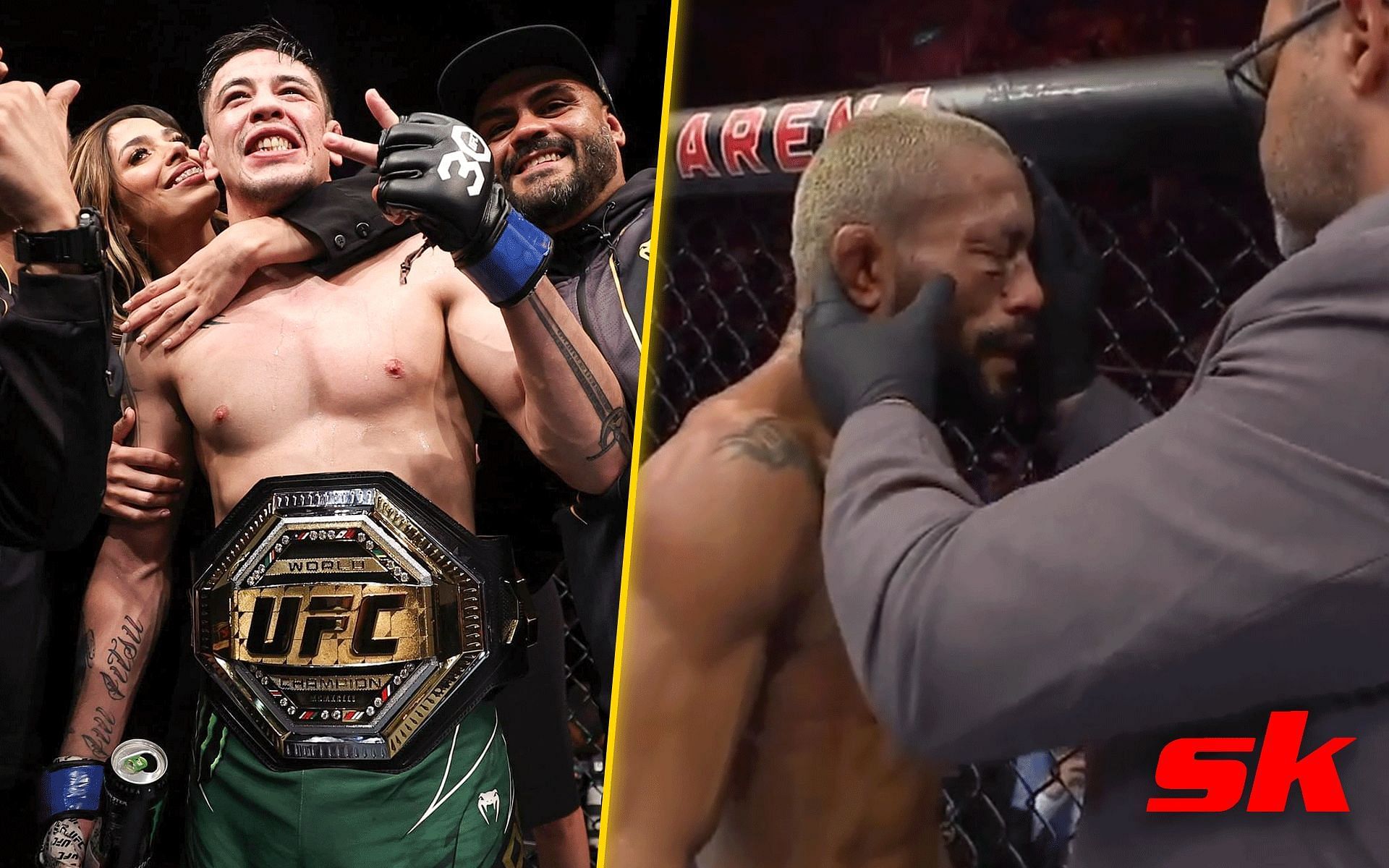 UFC 283 Brandon Moreno reclaims flyweight title in almost-illegal anticlimactic end to Deiveson Figueiredo quadrology