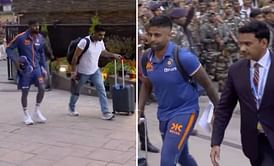 [WATCH] Team India cricketers reach hotel in Ranchi ahead of T20I series vs New Zealand