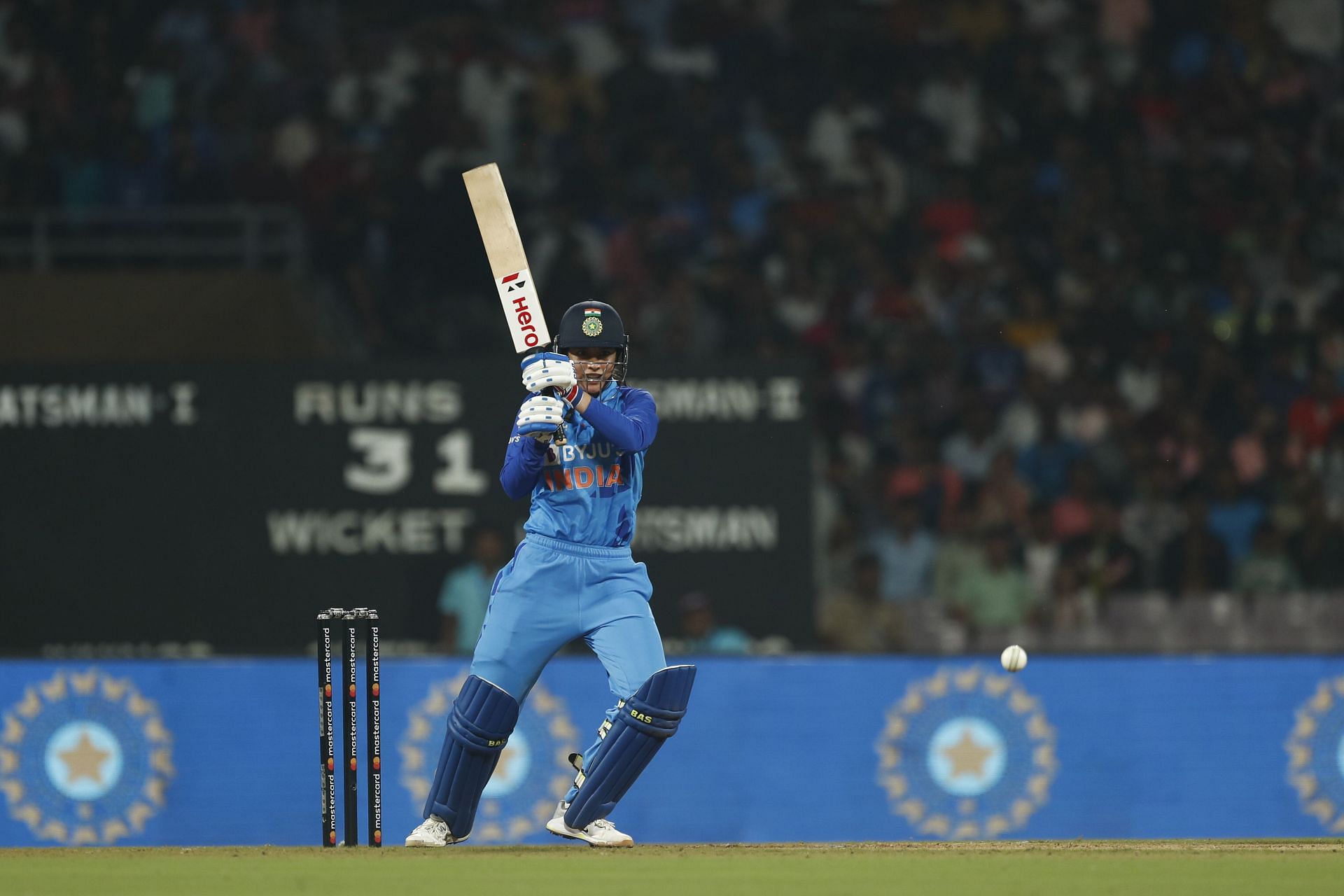 India Women opener Smriti Mandhana. Pic: Getty Images