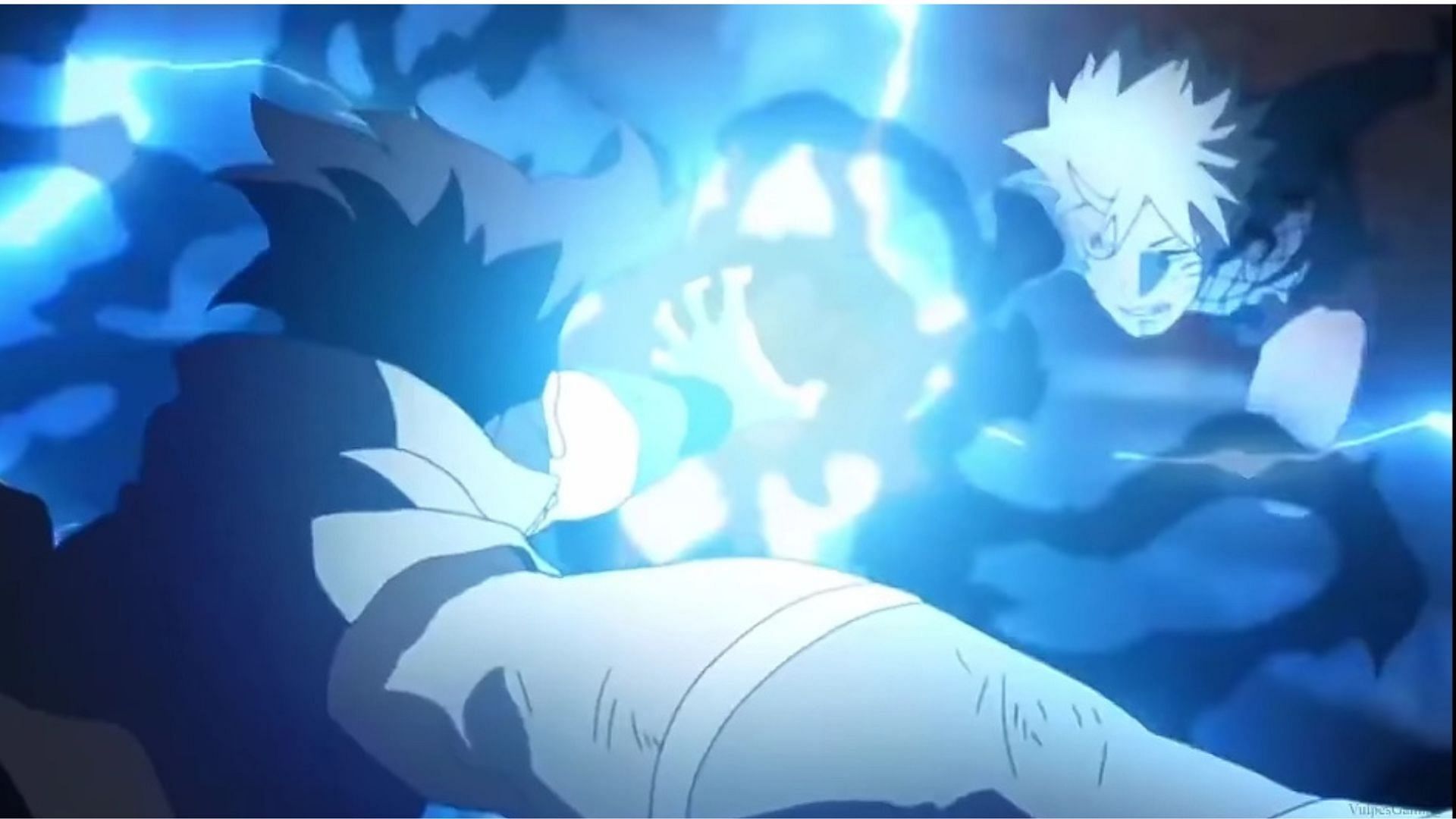 Sasuke vs. Naruto (Image via Studio Pierrot)