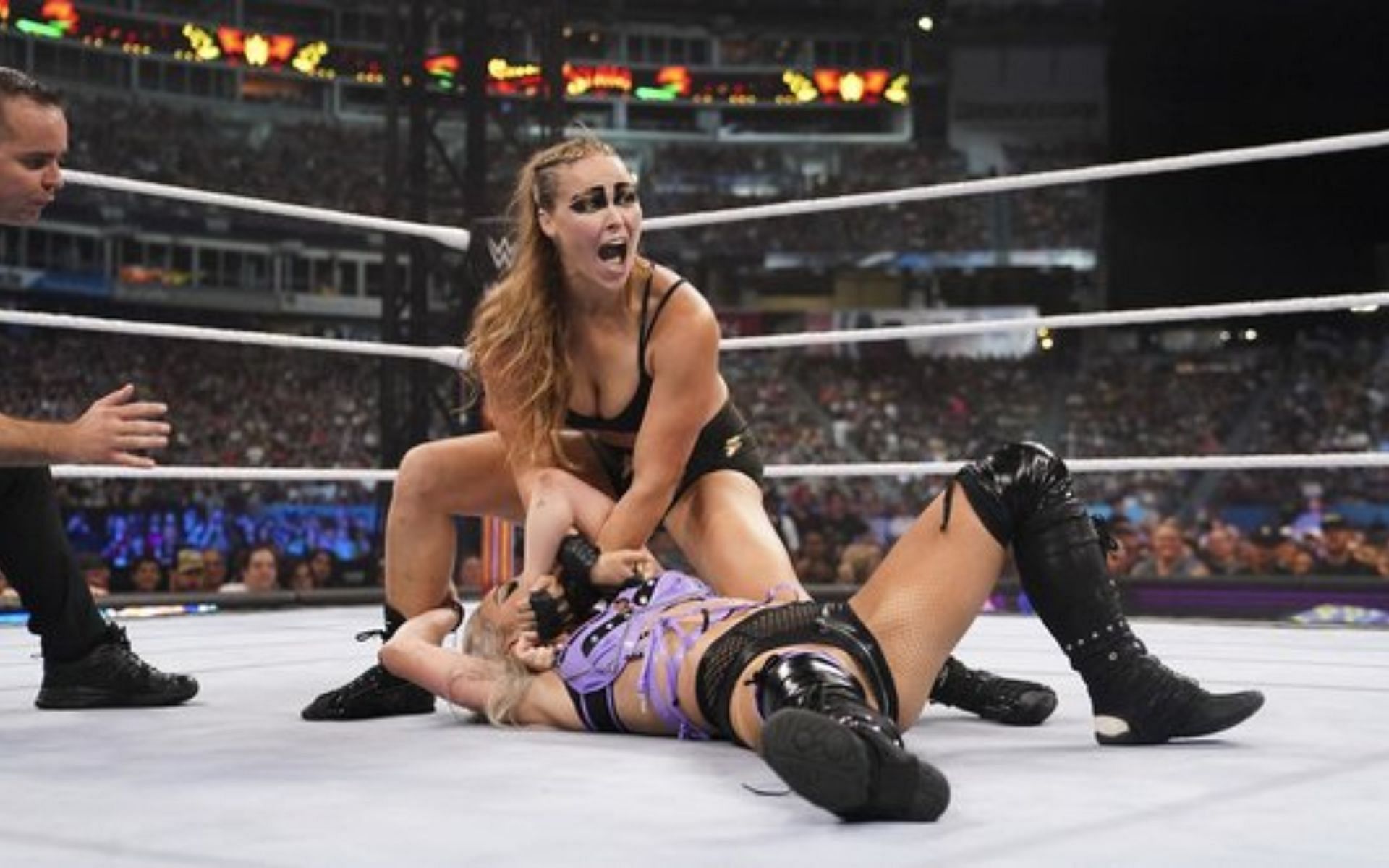 &quot;Rowdy&quot; Ronda Rousey lost the SmackDown Women