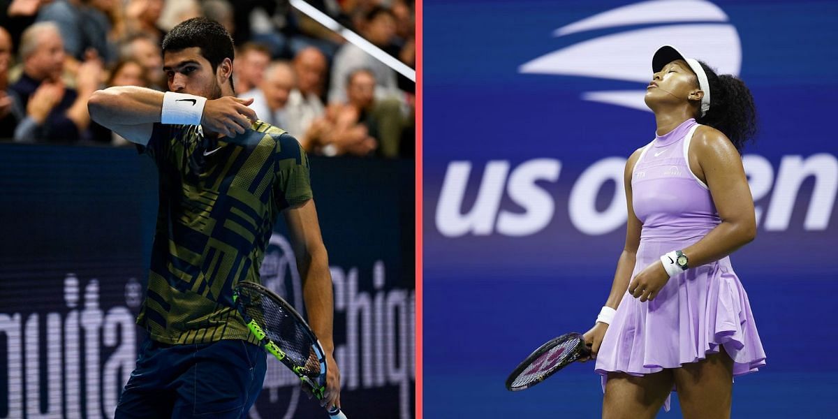 Carlos Alcaraz and Naomi Osaka will miss the 2023 Australian Open.