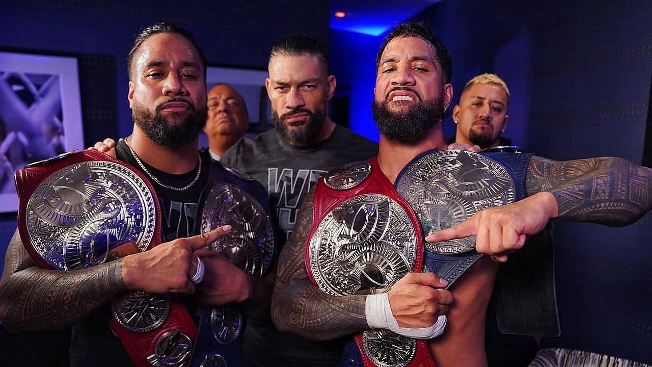 Roman Reigns and The Usos dominated WWE in 2022.