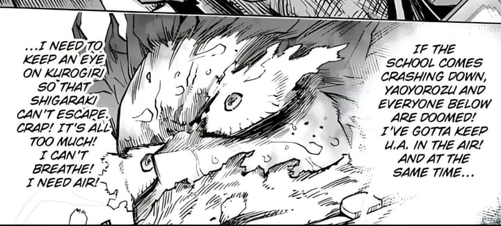 My Hero Academia chapter 377: Shigaraki unleashed, Deku at his limit, a