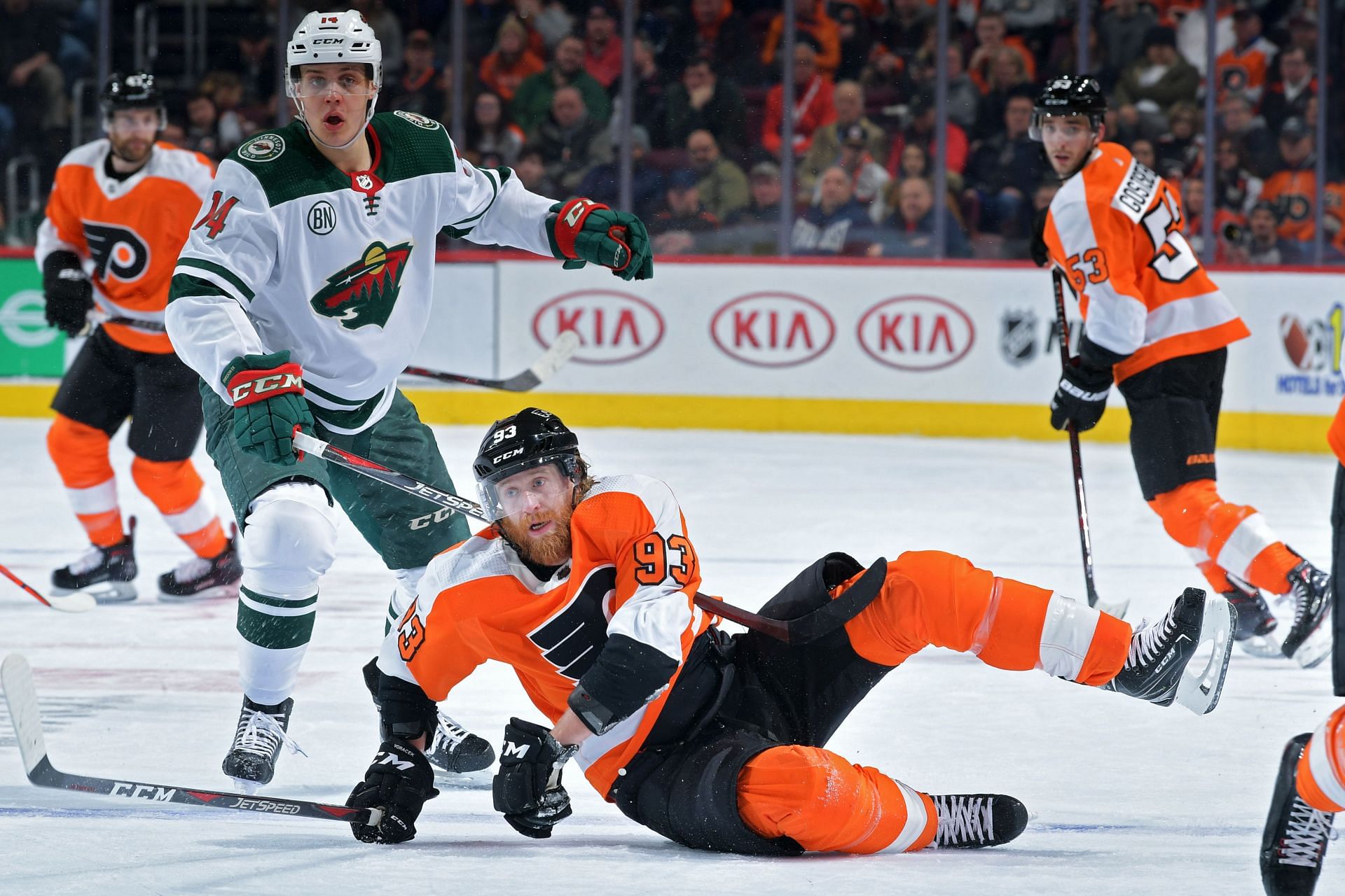 Minnesota WIld v Philadelphia Flyers