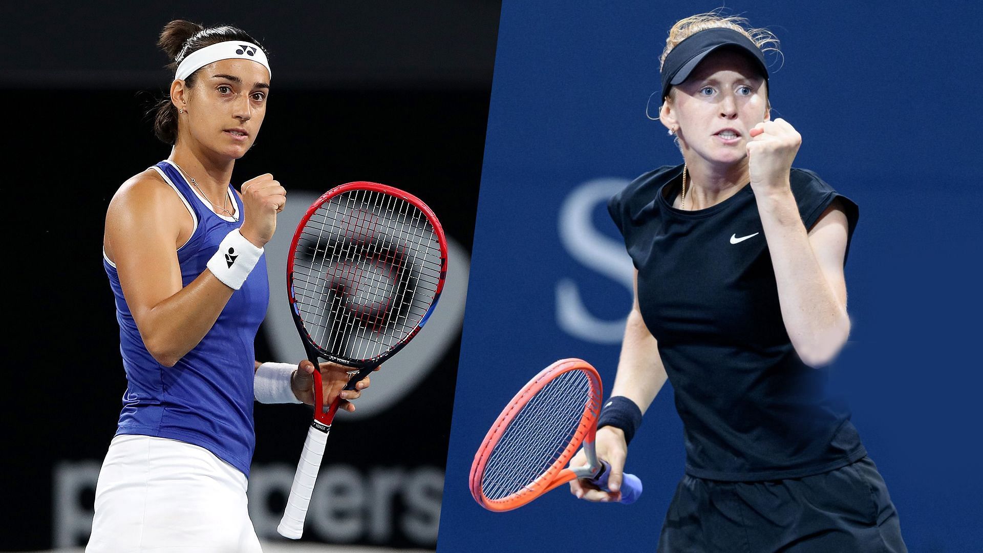 Caroline Garcia will face Katherine Sebov in the first round of the Australian Open