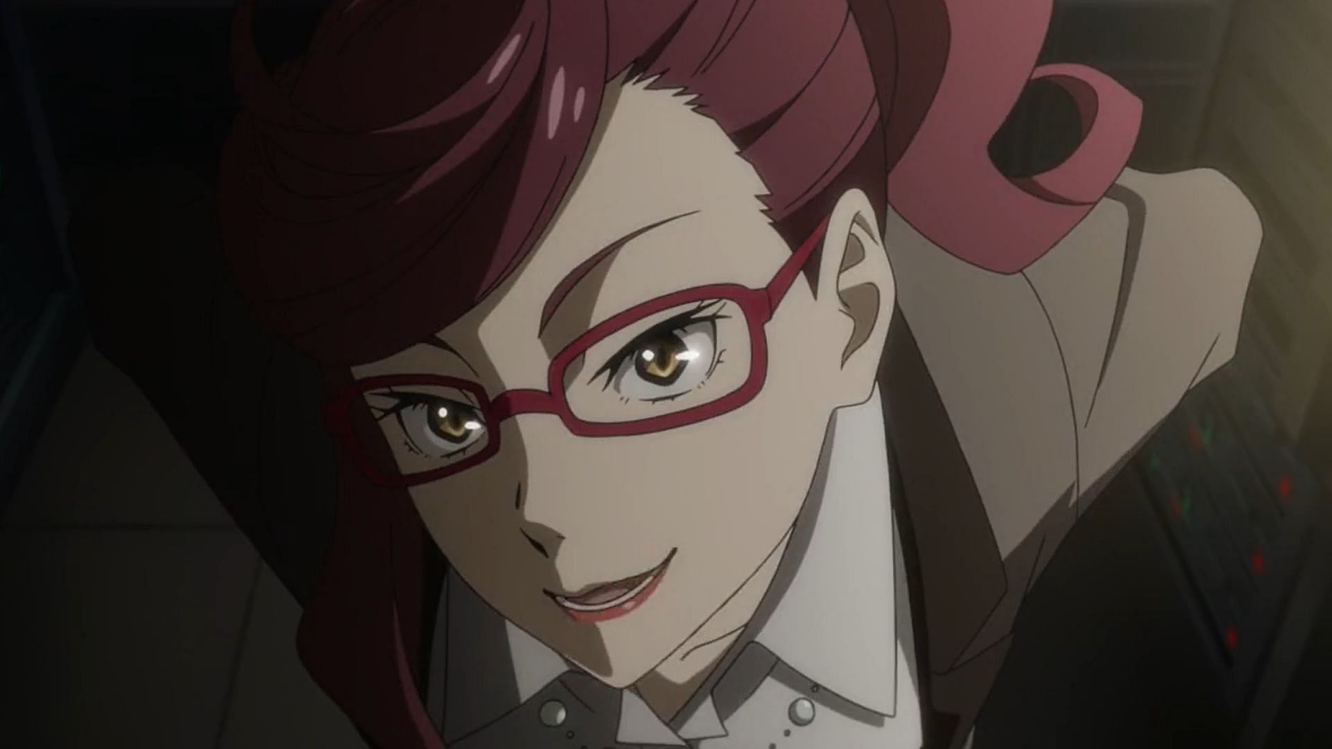 Ms. Egawa as seen in the anime (Image via BONES)