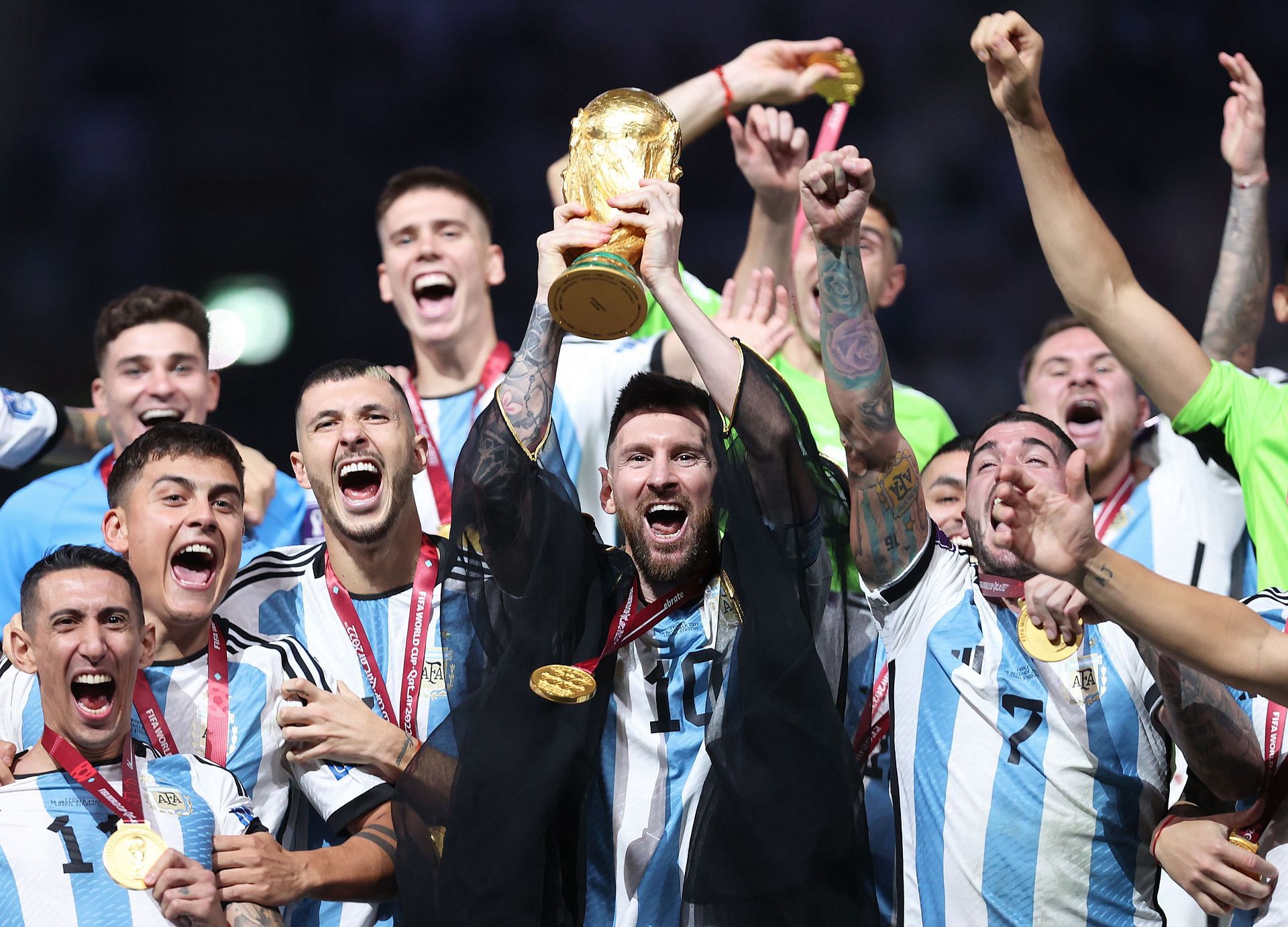 Lionel Messi made history with Argentina in 2022.
