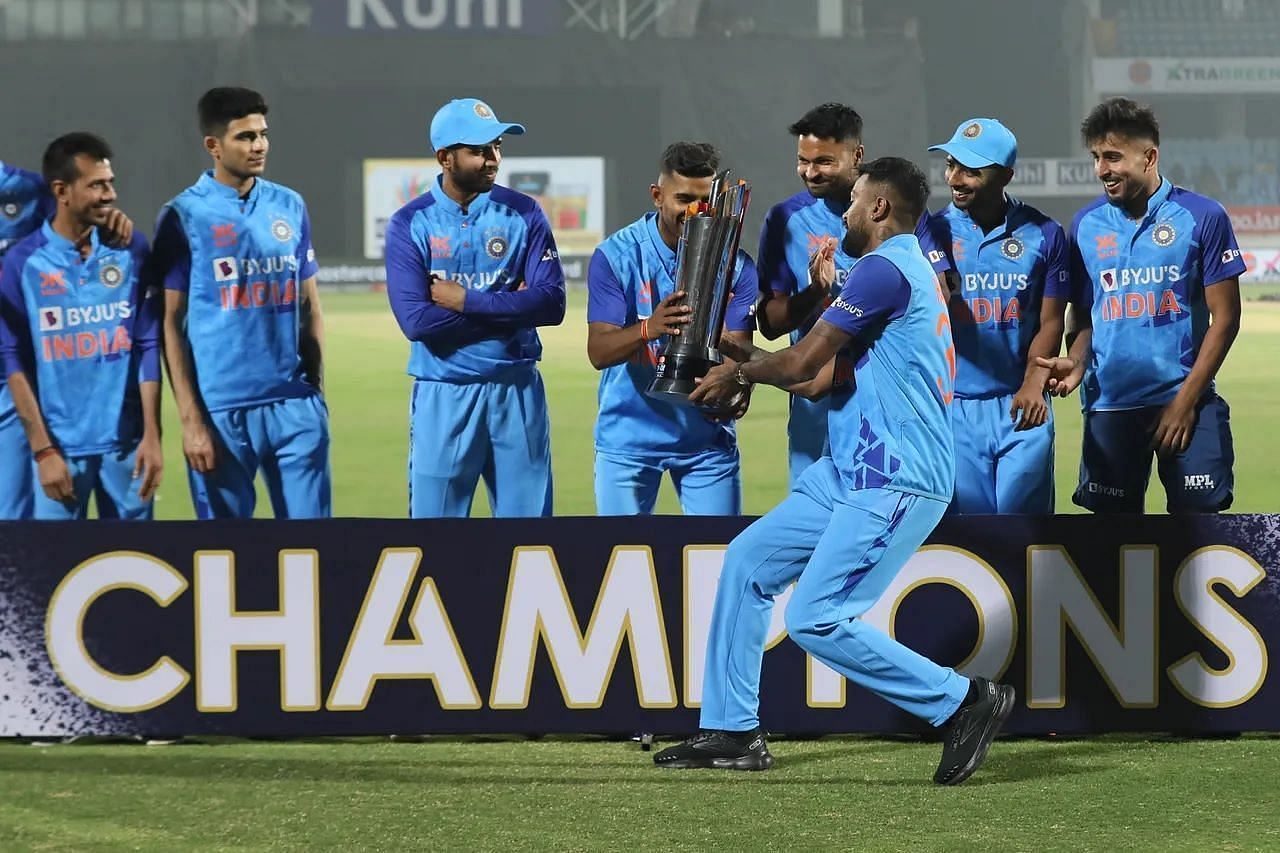हार्दिक पांड्या की अगुवाई में भारतीय टीम ने सीरीज अपने नाम की