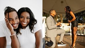 "What a time" - Simone Biles shares 2022 recap with fiancé Jonathan Owens, fans wish well