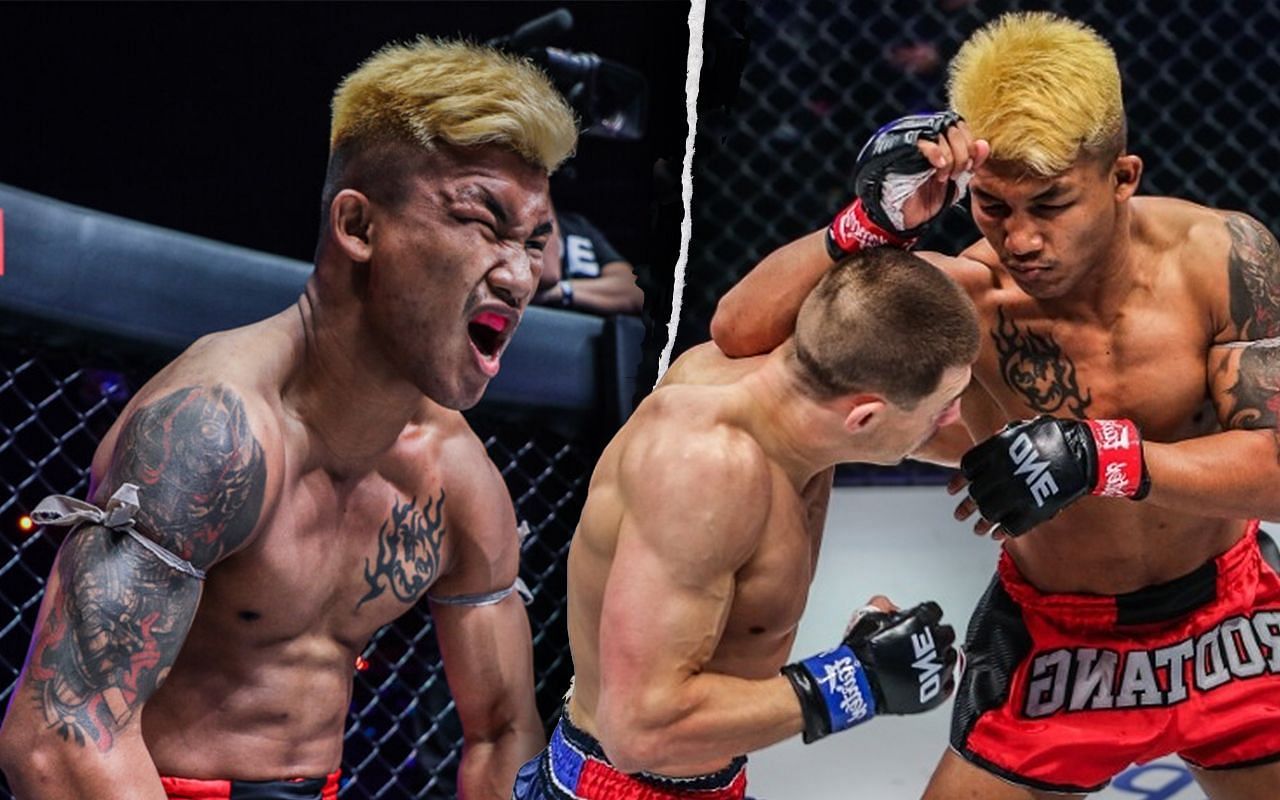 Rodtang (left, right), Jacob Smith (center), photo by ONE Championship