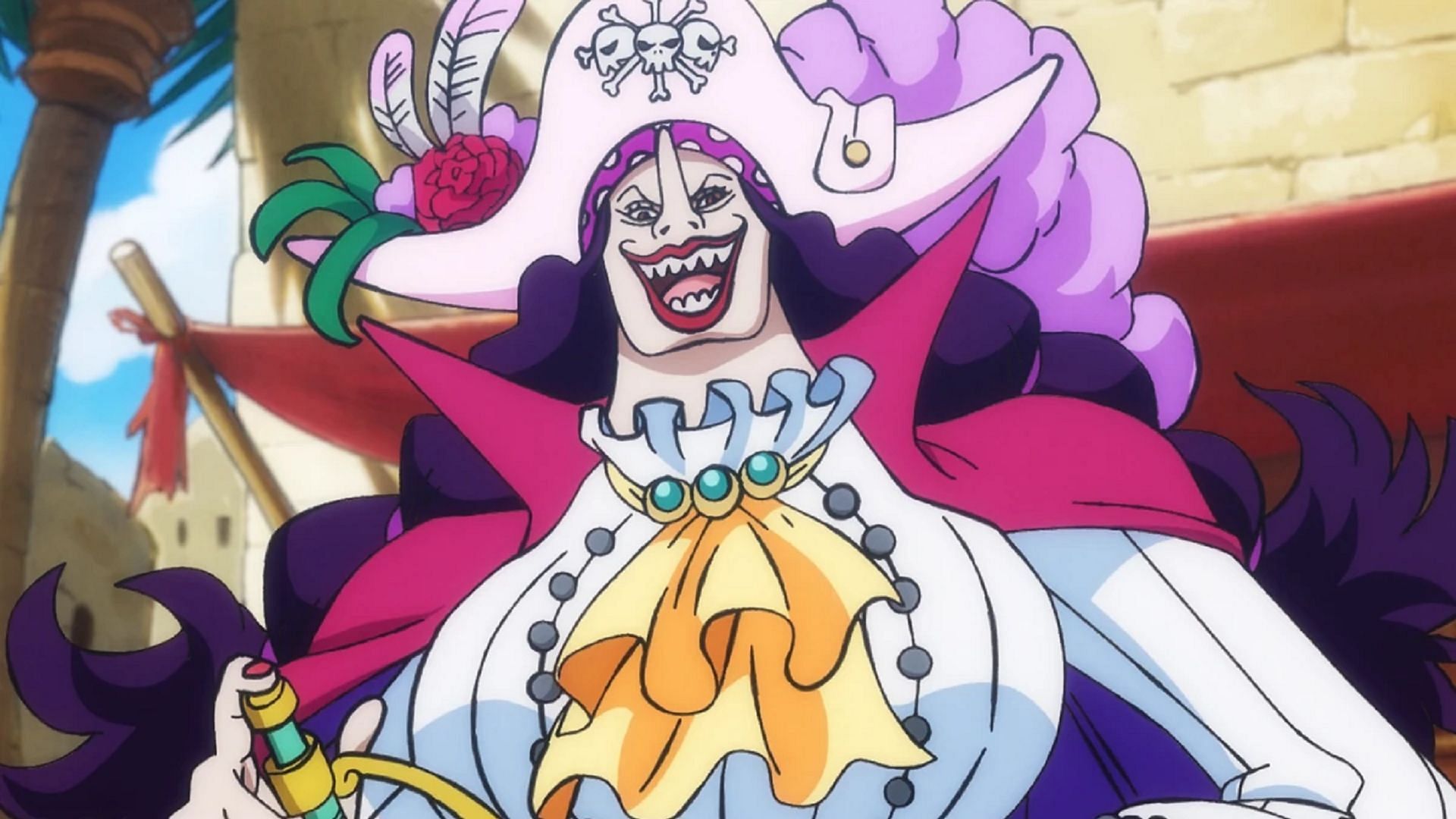 Catalina Devon in her post time skip appearance (Image via Toei Animation, One Piece)