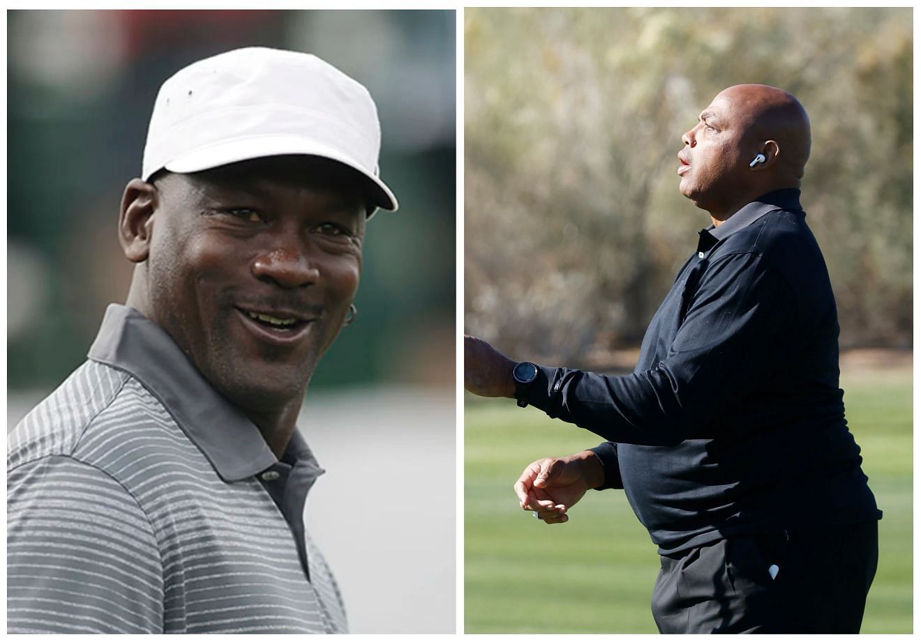 Michael Jordan and Charles Barkley are long-term golf buddies.