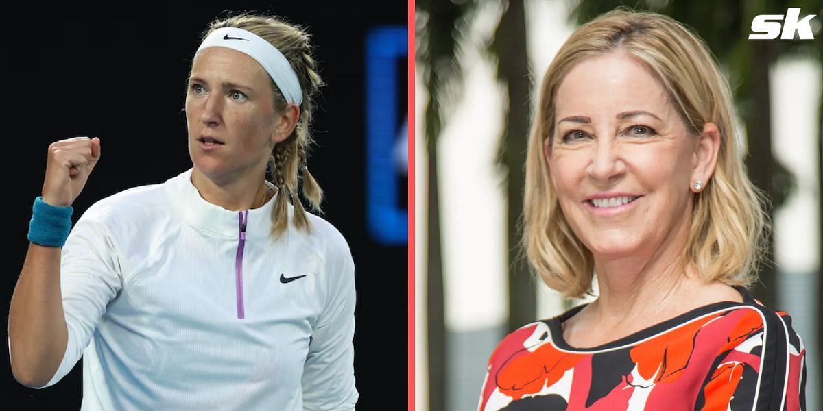 Chris Evert in awe of Victoria Azarenka following Australian Open 4R win.