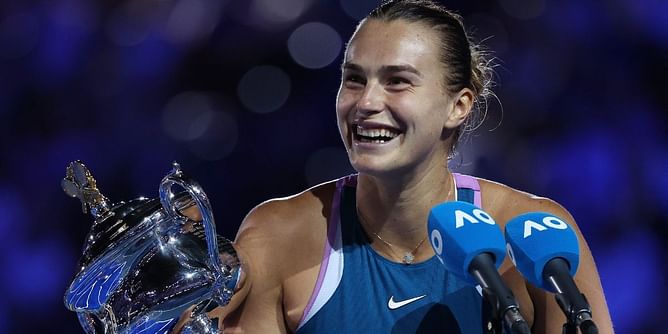 "Imagine how much I'm going to eat right now?" - Aryna Sabalenka jokes after monumental Australian Open triumph