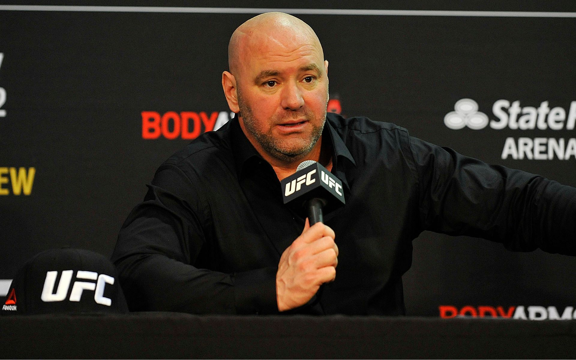Dana White at UFC 236 press conference