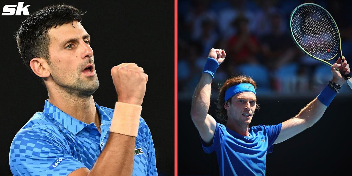 Novak Djokovic and Andrey Rublev will be in action on Day 8 of the Australian Open