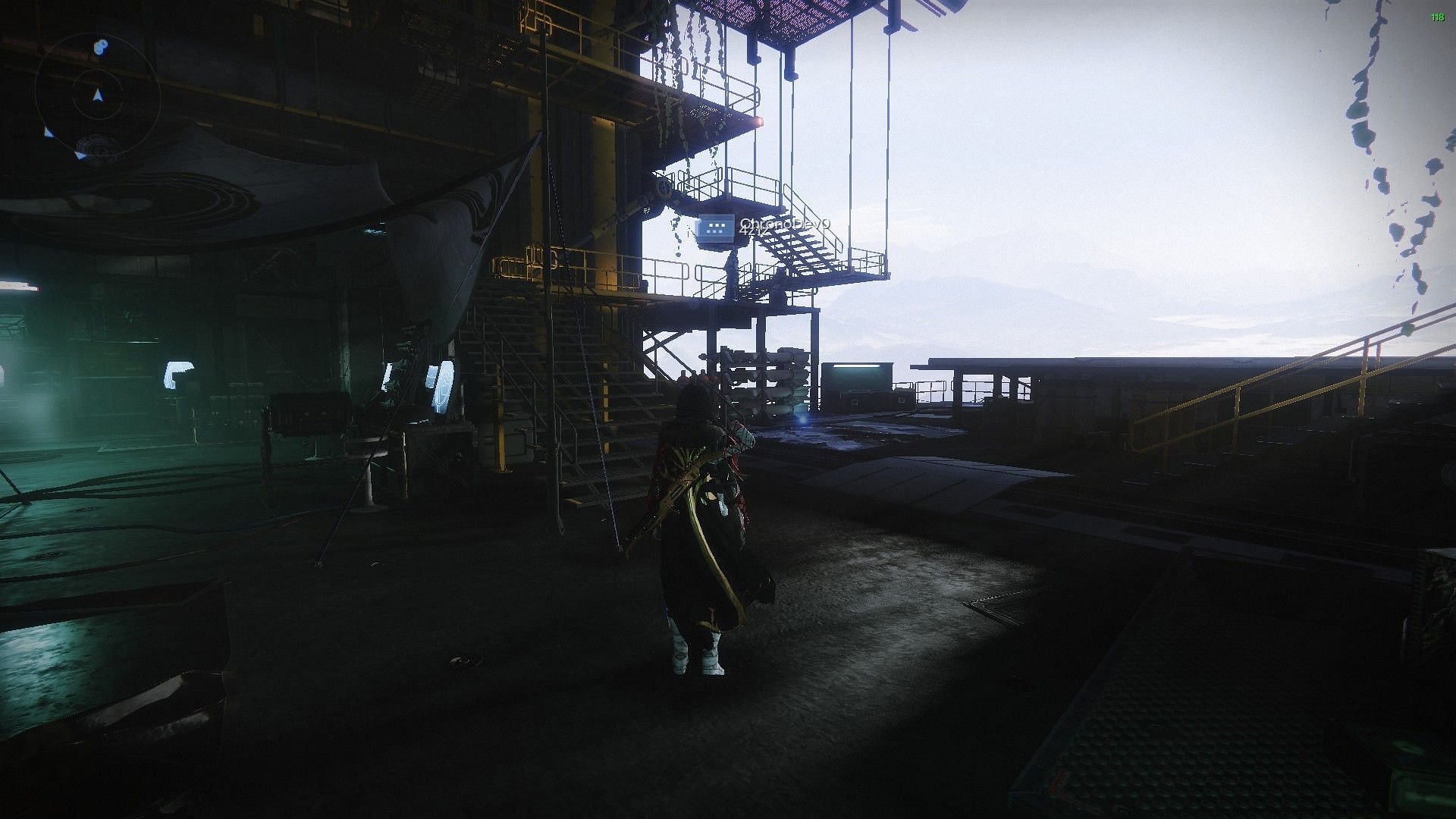 Xur location at the Tower (Image via Destiny 2)