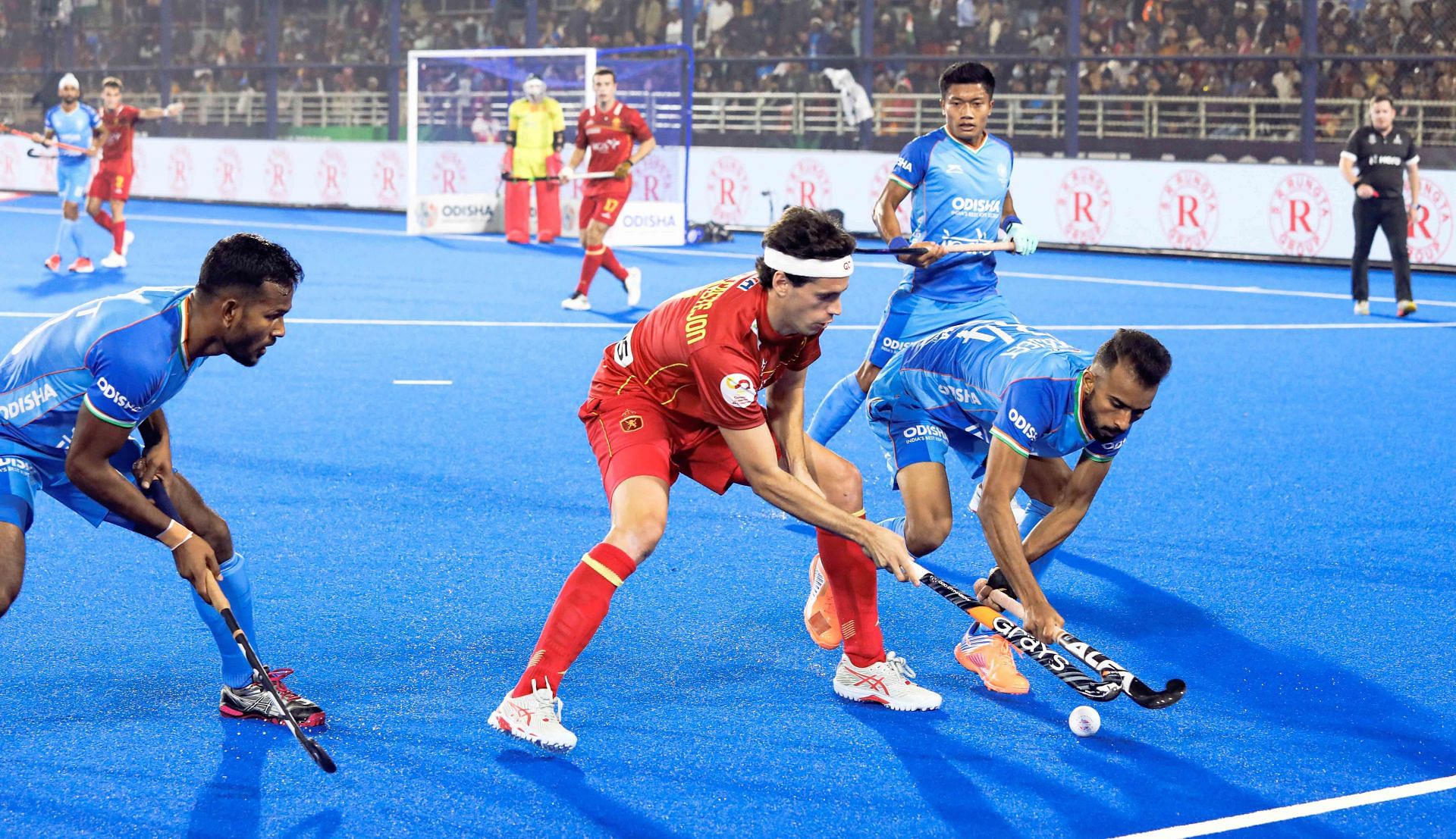 India begin Hockey World Cup 2023 campaign with 2-0 win over Spain