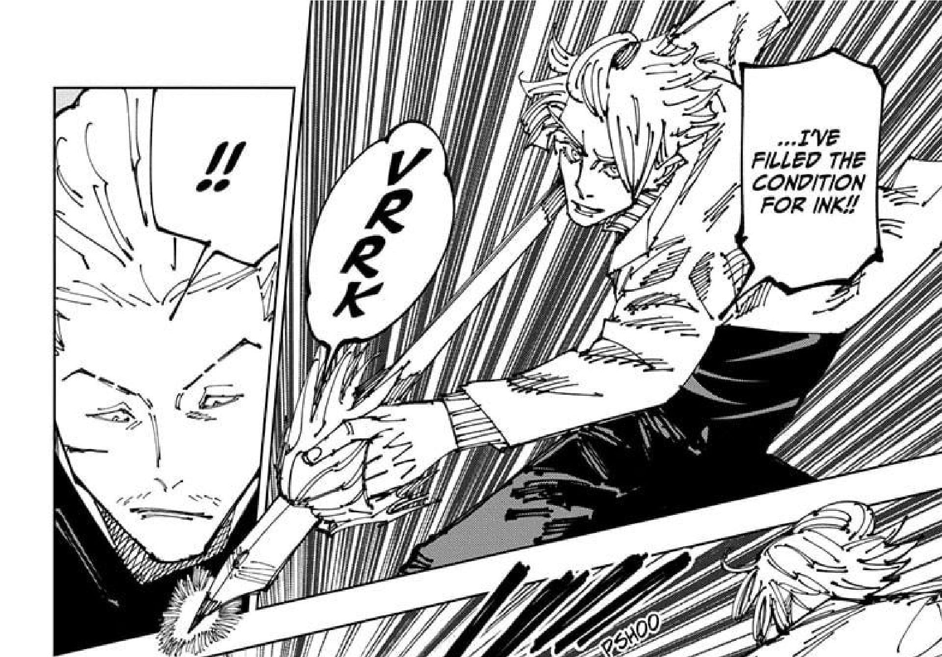 Charles fights Hakari (Image via Gege Akutami/Shueisha)