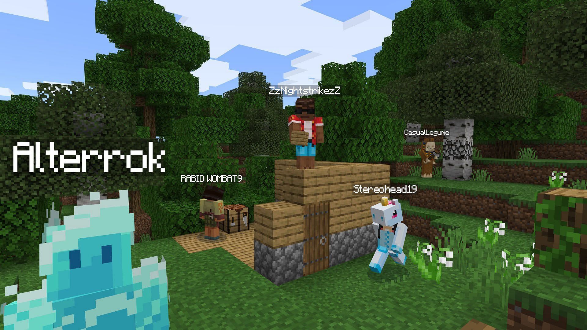 Minecraft: Bedrock Edition offers expanded cross-platform gameplay (Image via Mojang)