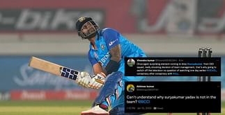 "You have perfected the art of killing talent" - Fans roast BCCI as Team India leave out Suryakumar Yadav for 1st ODI vs SL
